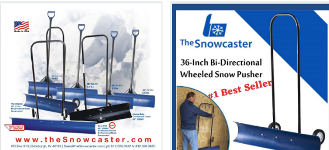 Snowcaster shovel on sale